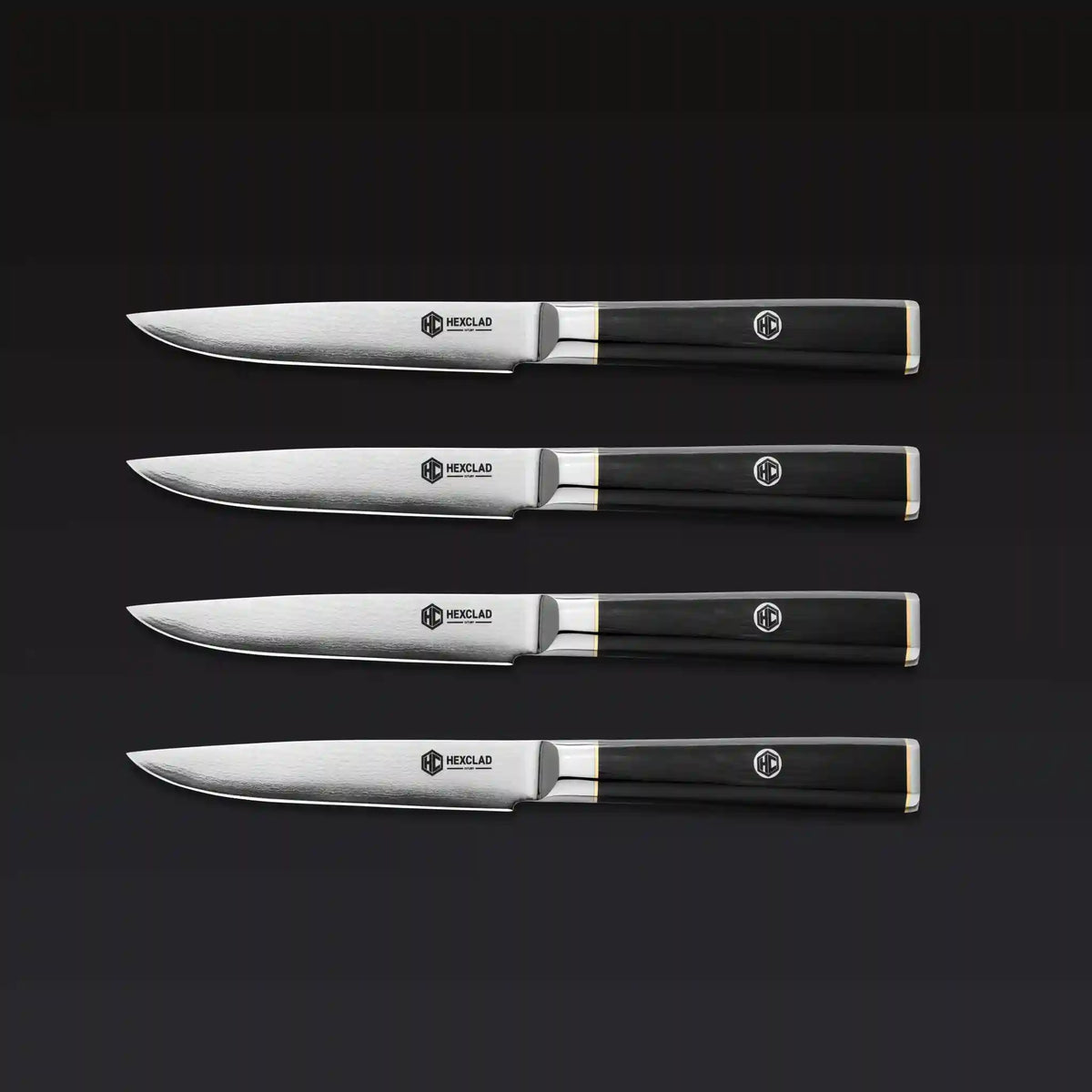 Master Series Damascus Steel Steak Knife Set, 4-pc