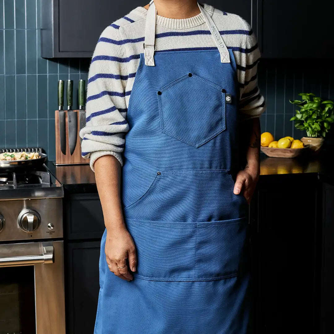 Eco Modern Apron (Azure)