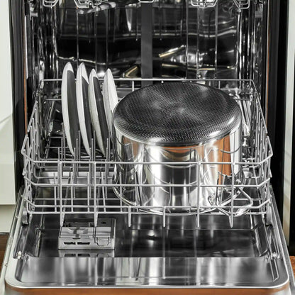 Hybrid Stock Pot with Lid, 10-Qt
