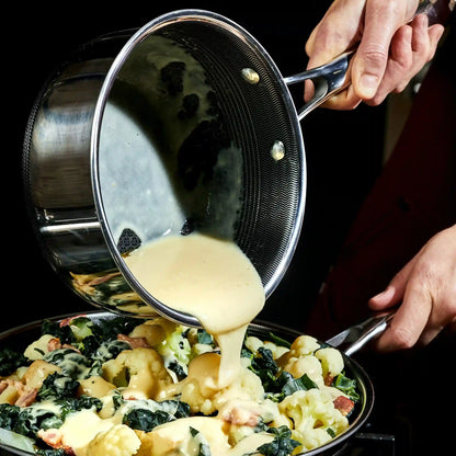 Hybrid Saucepan With Lid, 2-Qt