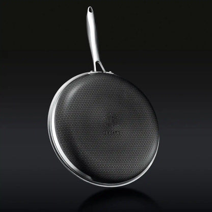 Hybrid Fry Pan Set with Lids, 6pc