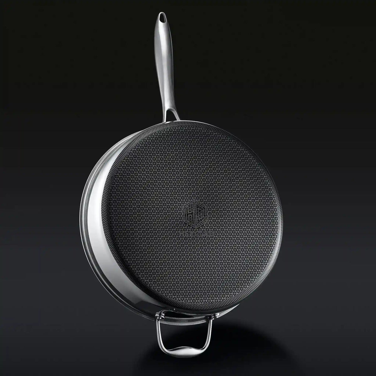Hybrid Deep Sauté Pan with Lid, 5.5-Qt