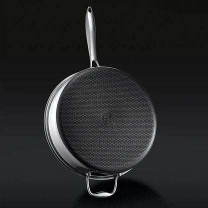 Hybrid Deep Sauté Pan with Lid, 5.5-Qt