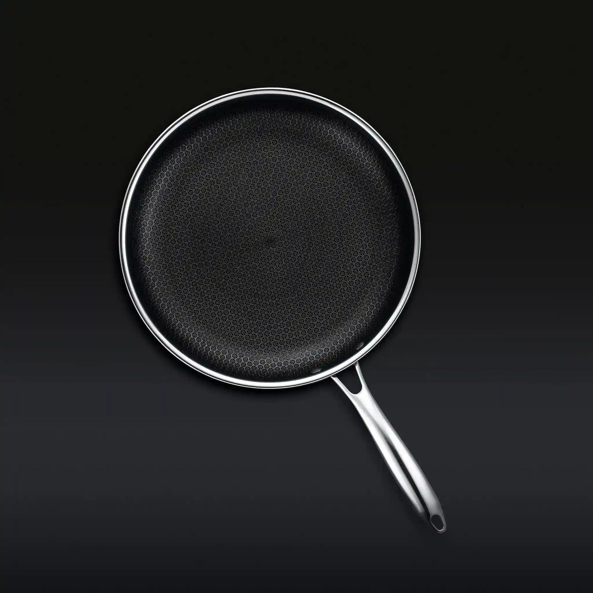Hybrid Fry Pan with Lid, 12"