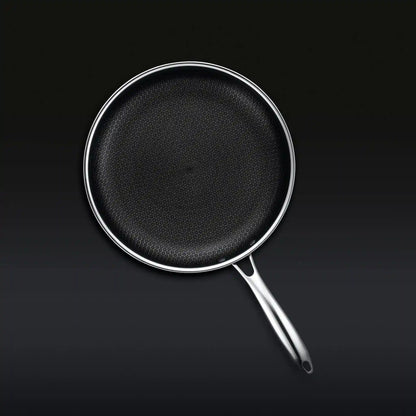 Hybrid Fry Pan with Lid, 12"