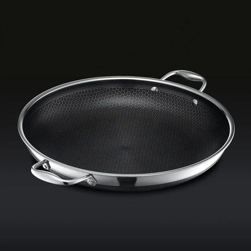 Hybrid Fry Pan with Lid, 14"