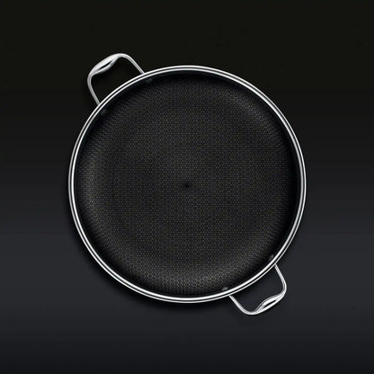 Hybrid Fry Pan with Lid, 14"