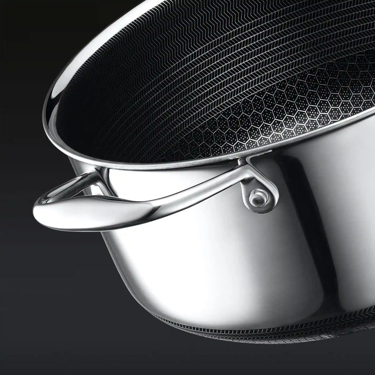 Hybrid Saucepan with Lid, 5-Qt