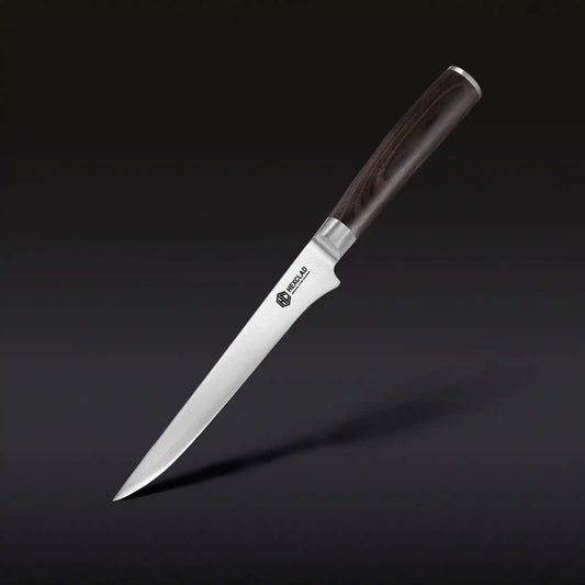 Damascus Steel Boning & Fillet Knife, 6" (Espresso)